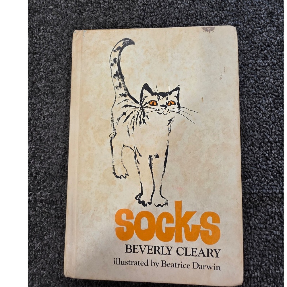 Socks Beverly Cleary 1973 Hardback Weekly Reader Book Club